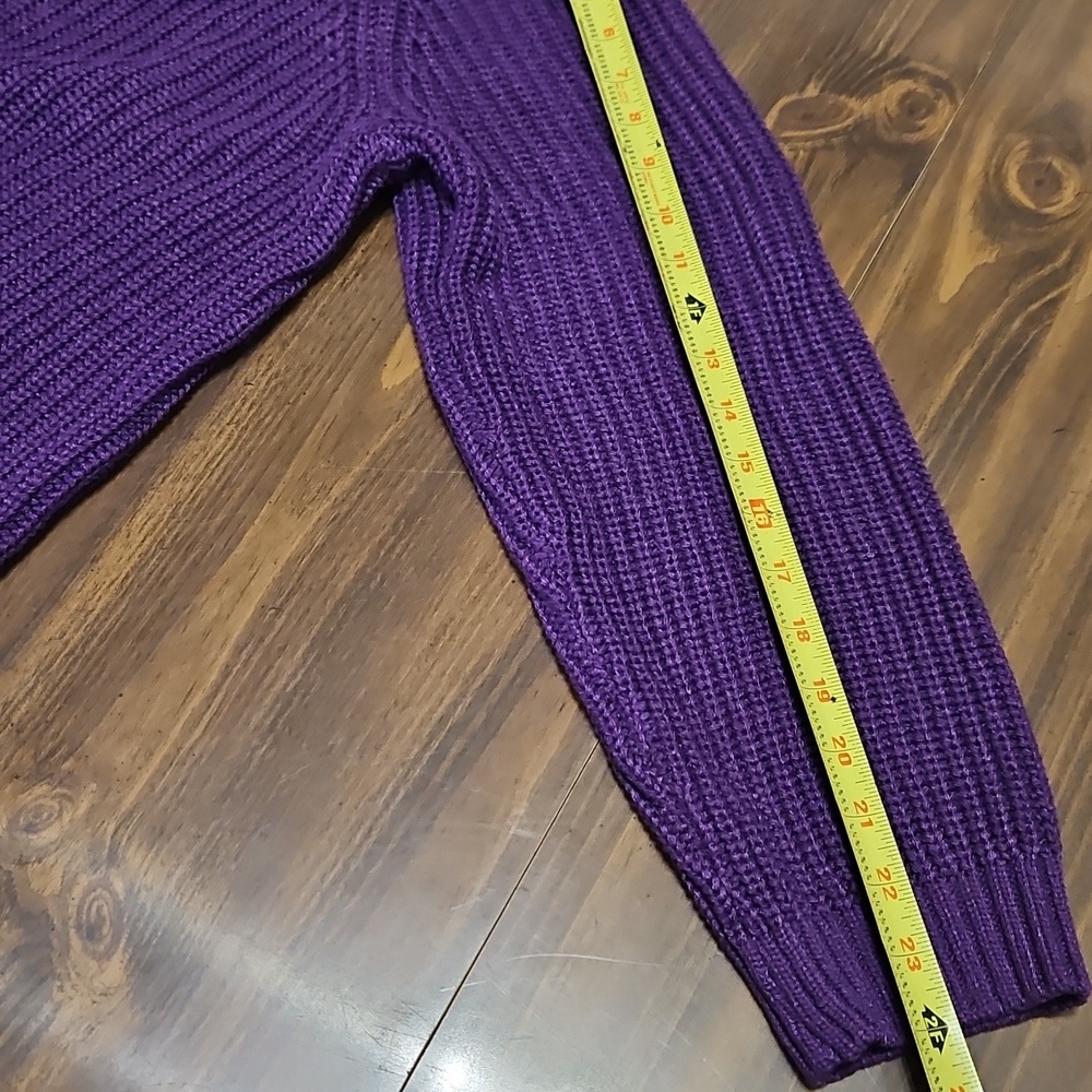 Blair Purple Knit Top - Picture 5 of 8